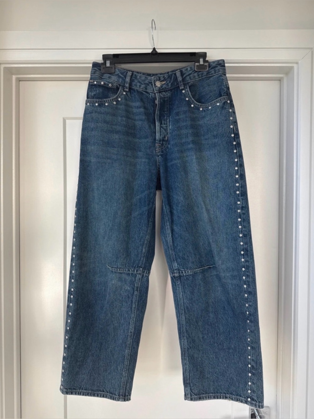 Madewell darted barrel jeans